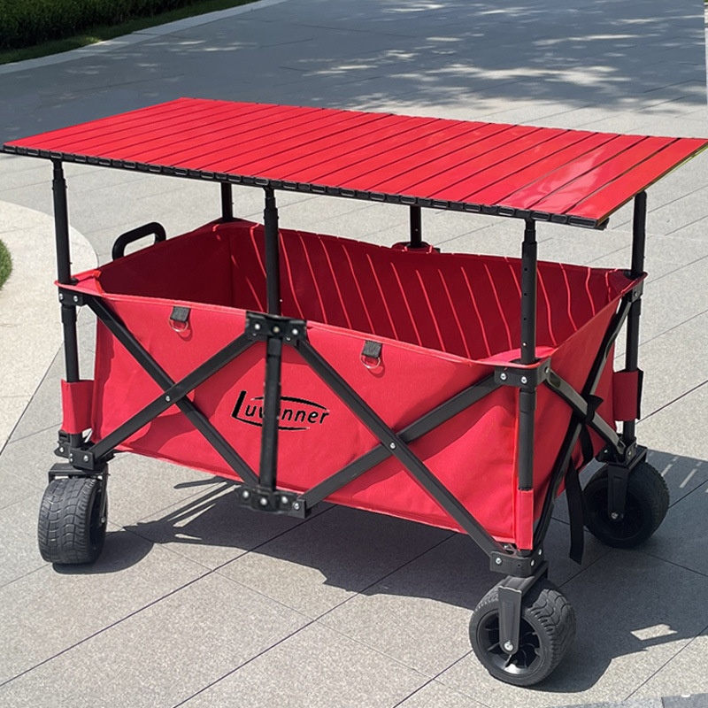 Outdoor Camping Usa - Carrello da Campeggio Pieghevole per Esterni,