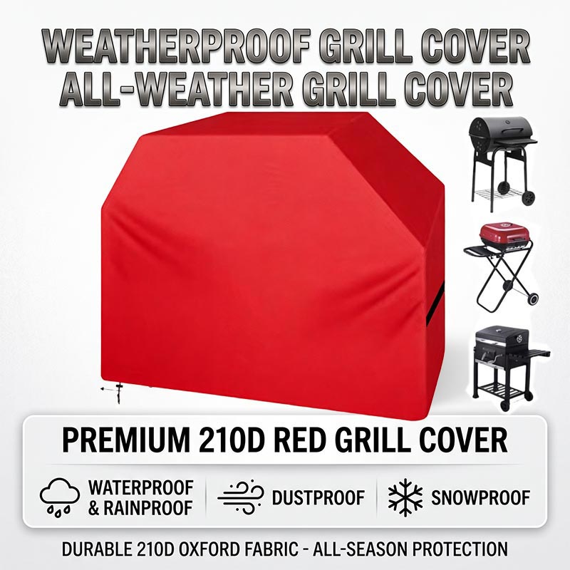 Outdoor Camping Trolley - Copertura per Barbecue 210D Antipolvere Impermeabile