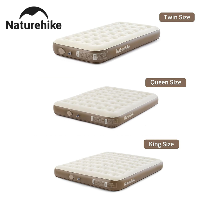 Outdoor Camping Rugs - Materasso Gonfiabile Naturehike Queen Twin King