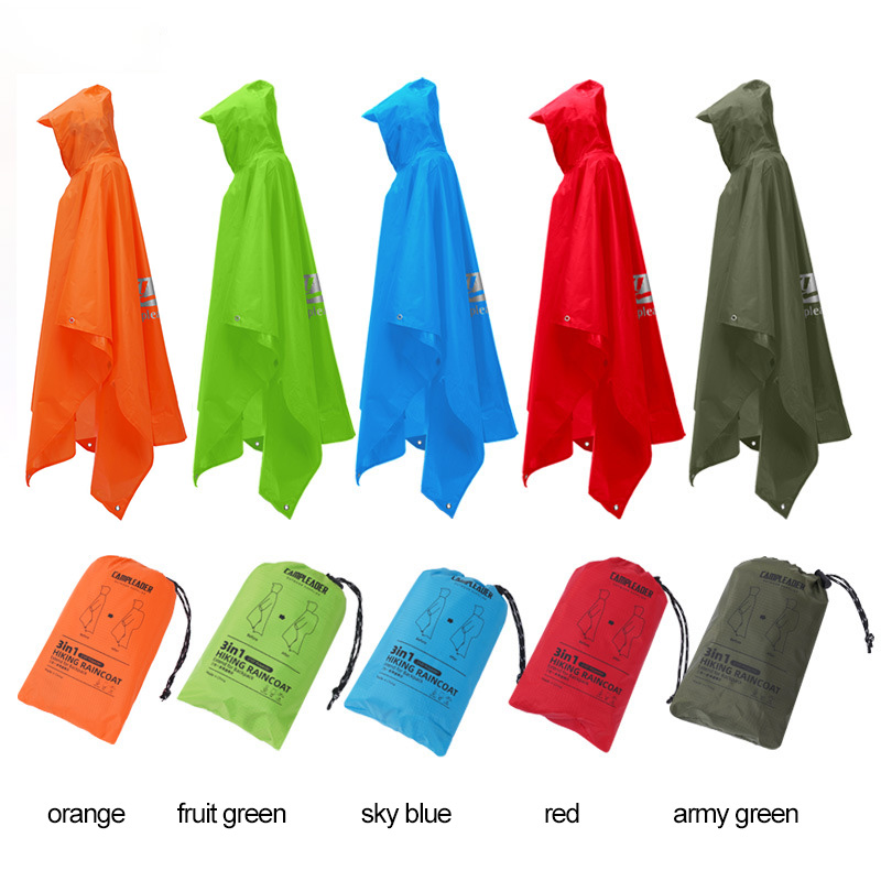 Impermeabile da esterno 3 in 1 - Camping Rain Poncho recensione e prezzo