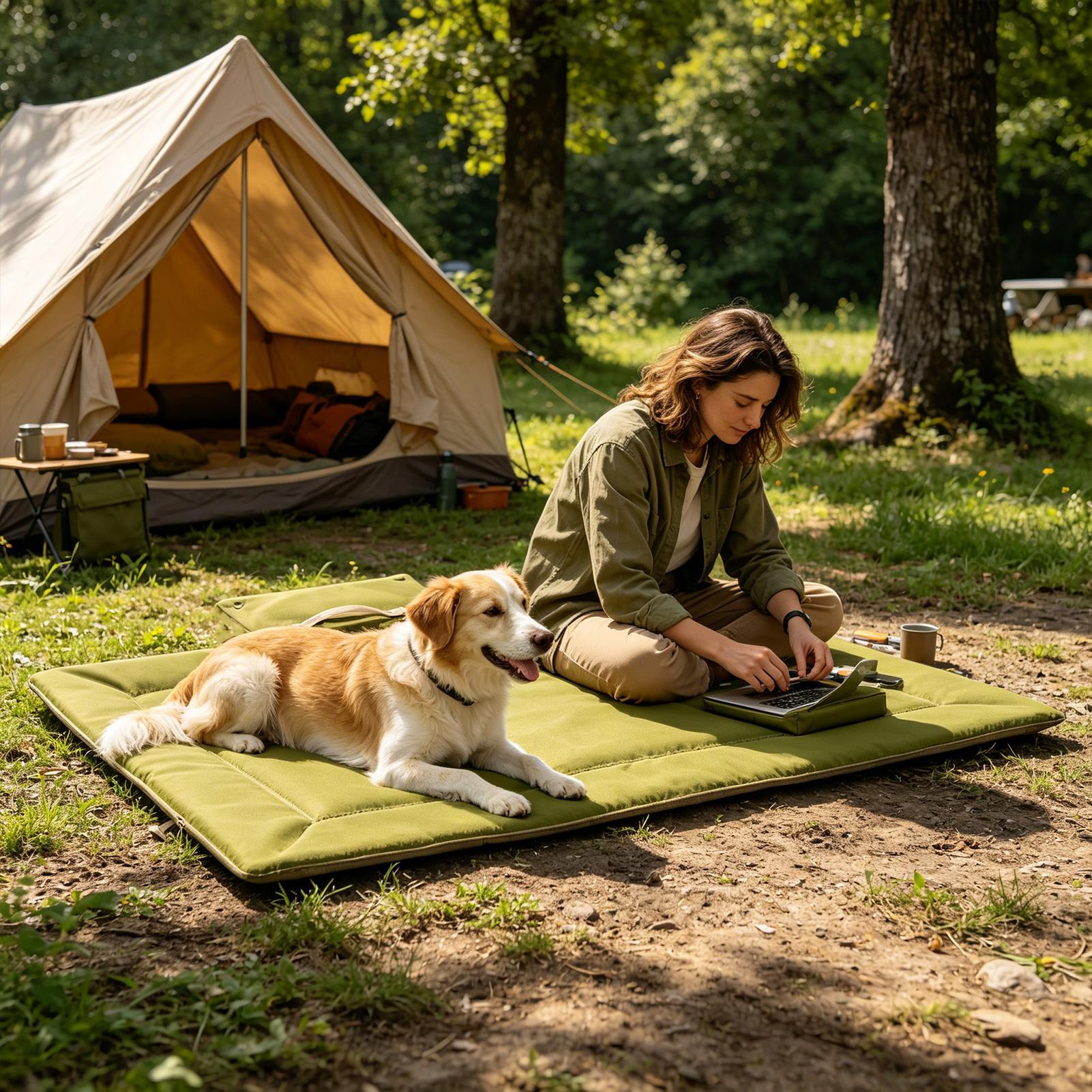 Cuccia da viaggio per cani pie - Outdoor Camping Dog Bed recensione e prezzo