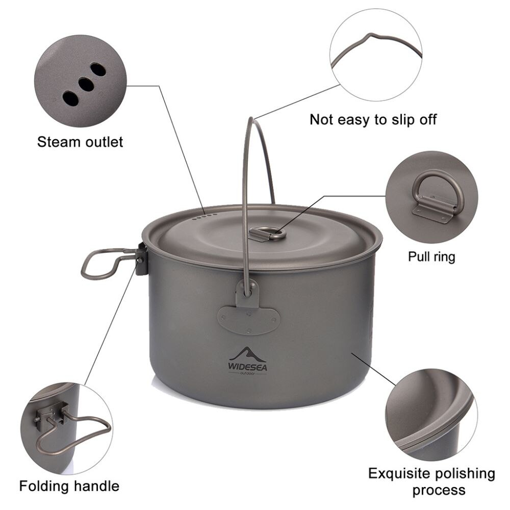 Widesea Stoviglie da campeggio - Outdoor Camping Dining Set recensione e prezzo