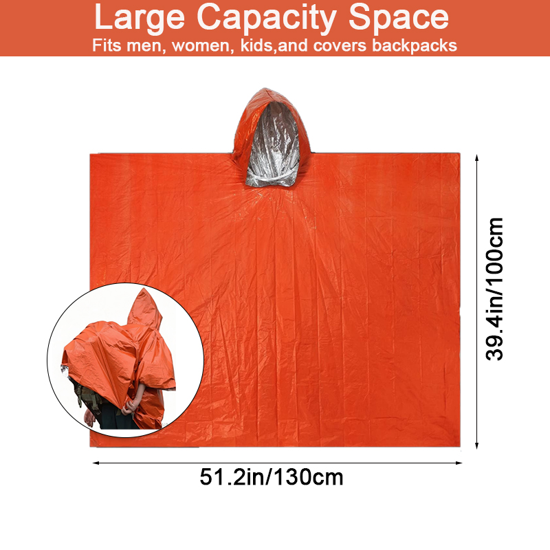 SSUNTAK Poncho Impermeabile di - Camping Rain Poncho recensione e prezzo
