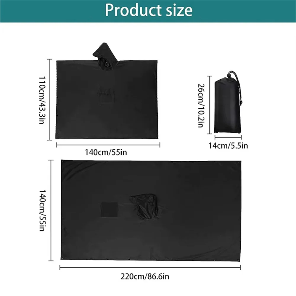 Impermeabile Militare 3 in 1 p - Camping Rain Poncho recensione e prezzo