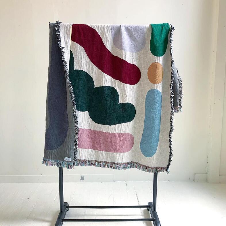 Linee colorate coperta da camp - Outdoor Camping Rugs recensione e prezzo