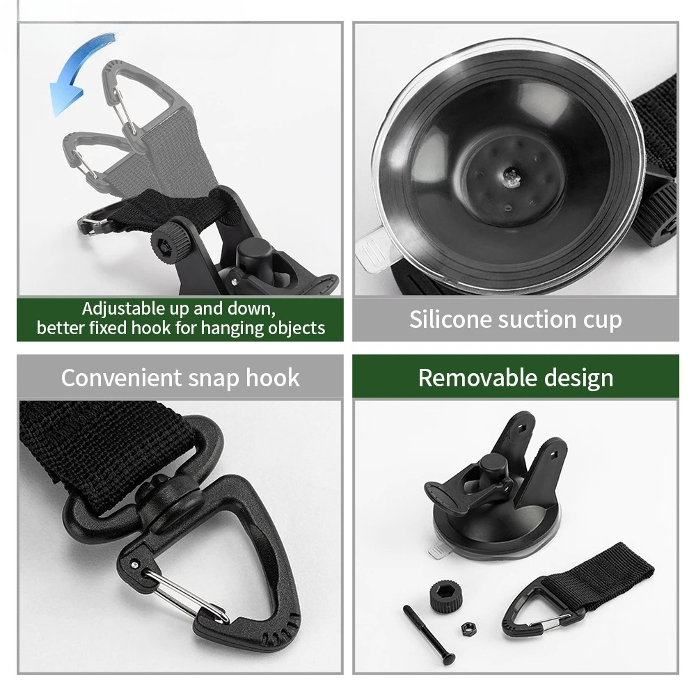 2/4 pz. Ganci di fissaggio a v - Outdoor Camping Van Tent recensione e prezzo