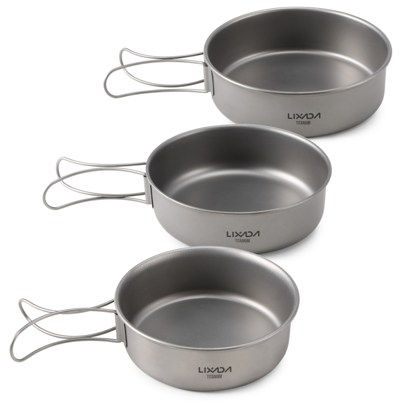 Lixada Ciotole in titanio Ciot - Outdoor Camping Dining Set recensione e prezzo